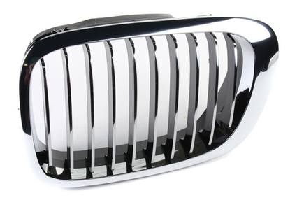BMW Kidney Grille - Front Driver Side (Chrome) 51138208685